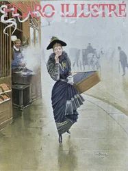 Young Parisian Hatmaker, Cover Illustration of 